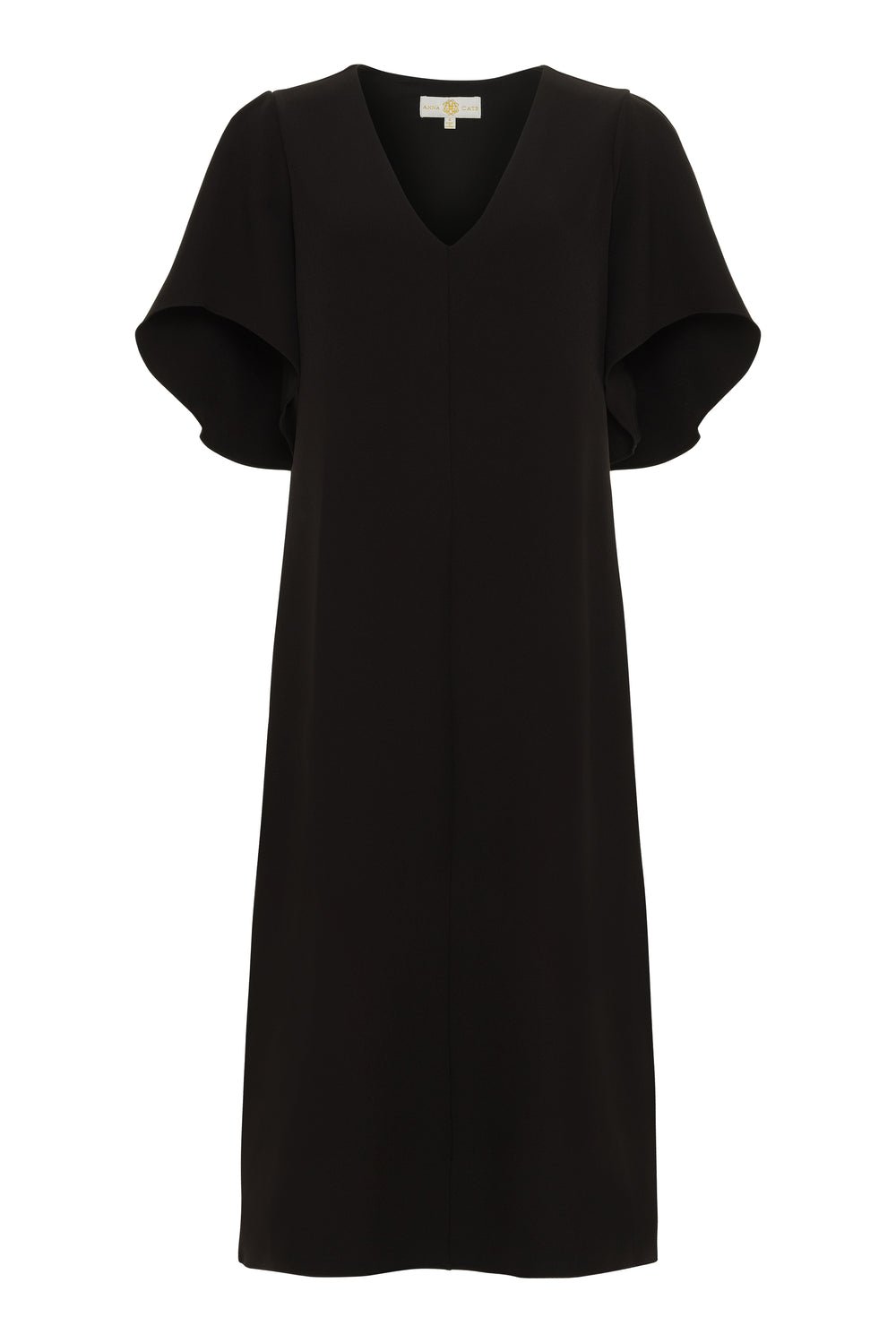 Anna Cate - NEW Meredith Midi S/S Dress - Black - Shorely Chic Boutique