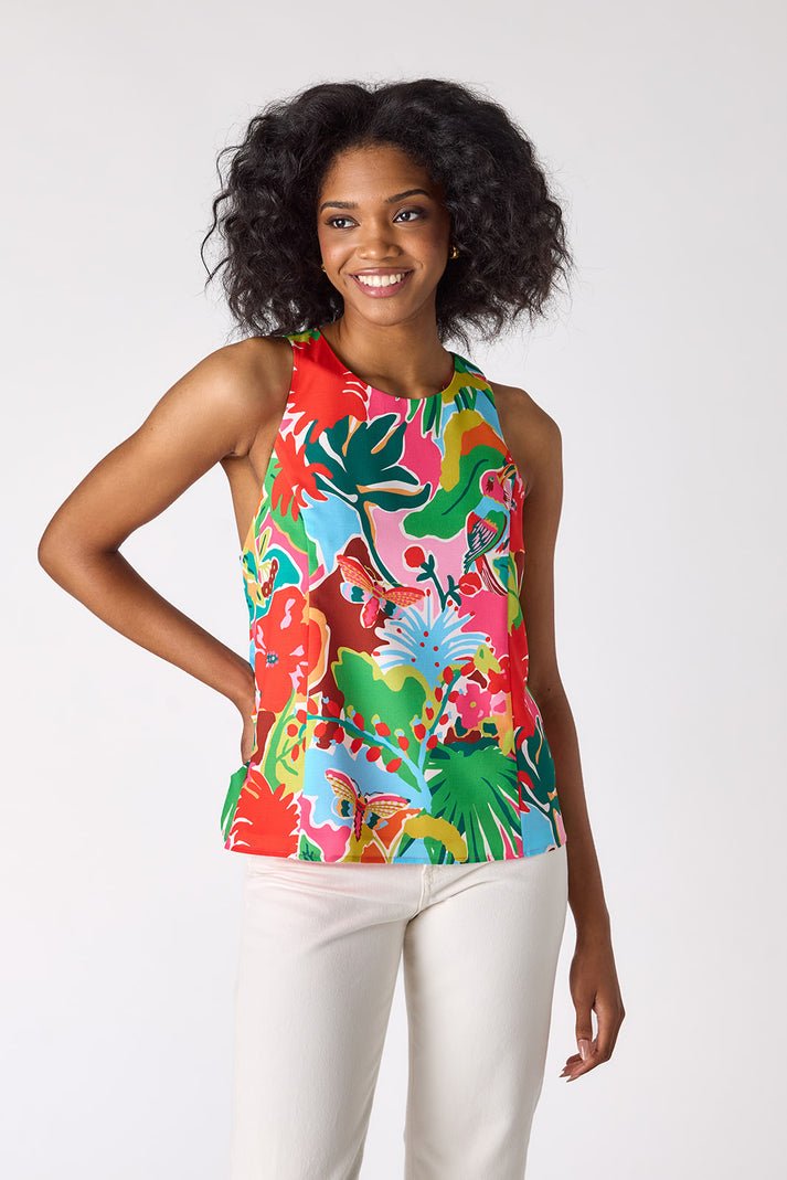 Crosby: Wynne Top: Tropicana - Shorely Chic Boutique