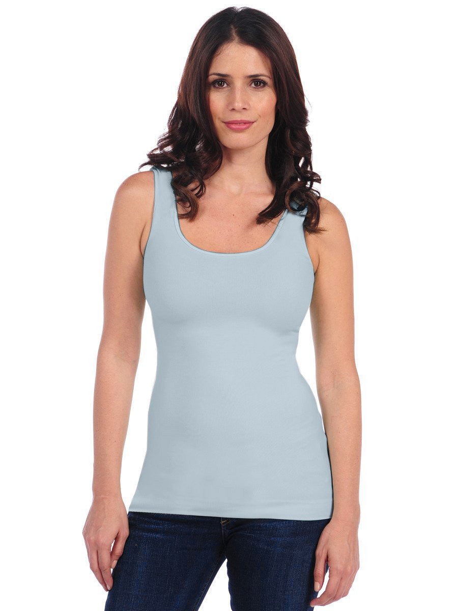 Tees by Tina - UNeck Tank - Ice - Shorely Chic Boutique