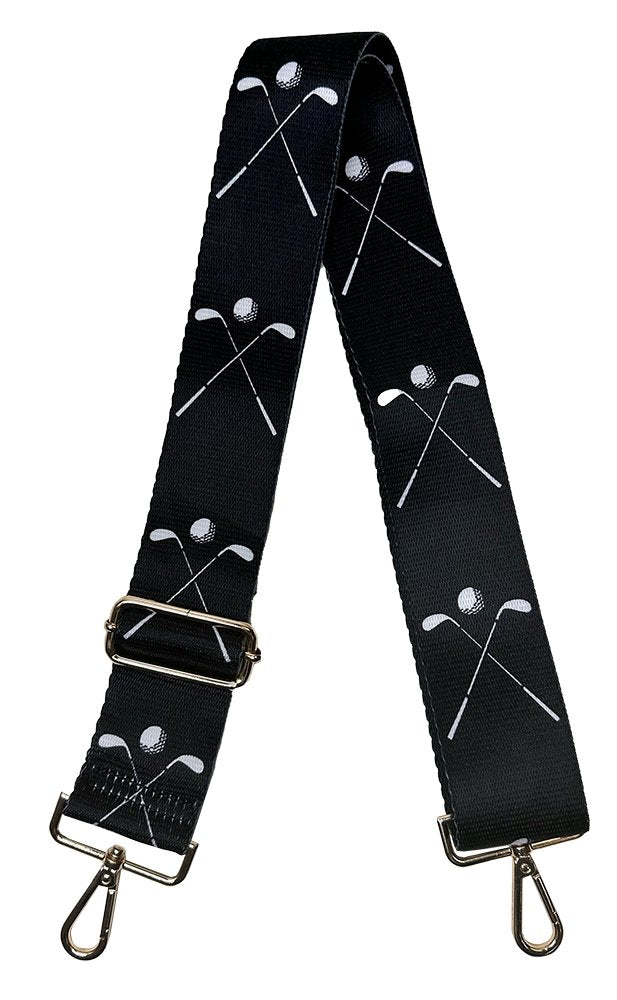 Ahdorned - Fairway Golf Sport Strap: Black - Shorely Chic Boutique