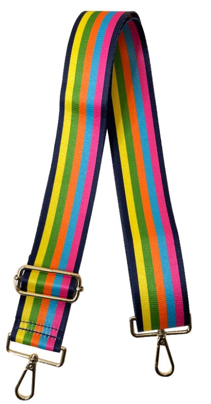 Ahdorned - Multi Striped Strap: Multi - Shorely Chic Boutique