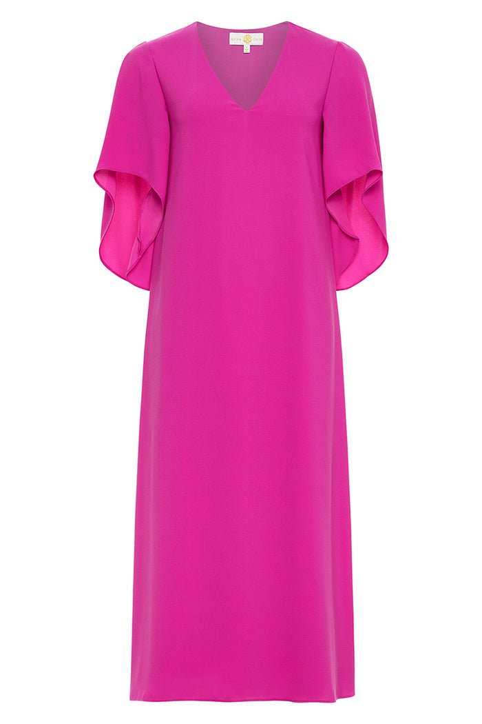 Anna Cate - Meredith Midi S/S Dress - Pink - Shorely Chic Boutique