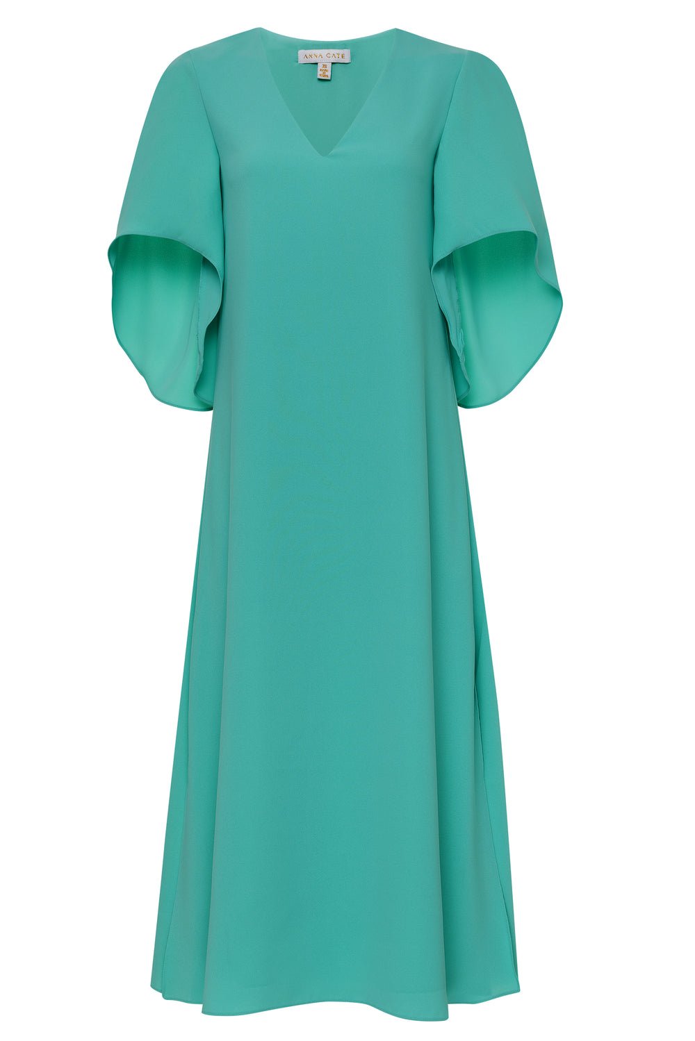 Anna Cate - Meredith Midi S/S Dress - Turquoise XS / Turquoise Anna Cate - Meredith Midi S/S Dress - Turquoise XS / Turquoise