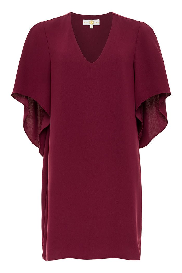 Anna Cate - Meredith S/S Dress - Plum Capsia - Shorely Chic Boutique