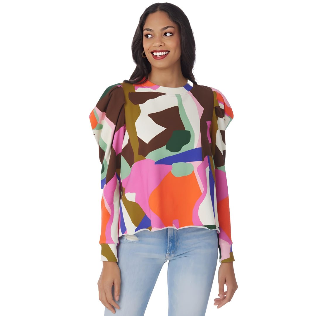 Crosby: Bixby Sweatshirt: Shape Shifter - Shorely Chic Boutique