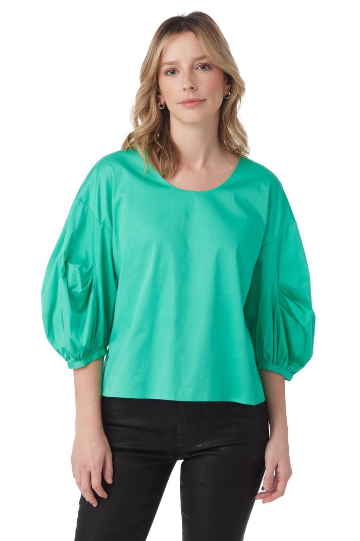 Crosby: Sully S/S Top: Vivid Green - Shorely Chic Boutique