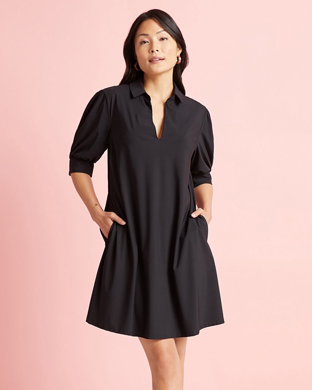 Jude Connally - Emerson Jude Cloth Dress: Black - Shorely Chic Boutique