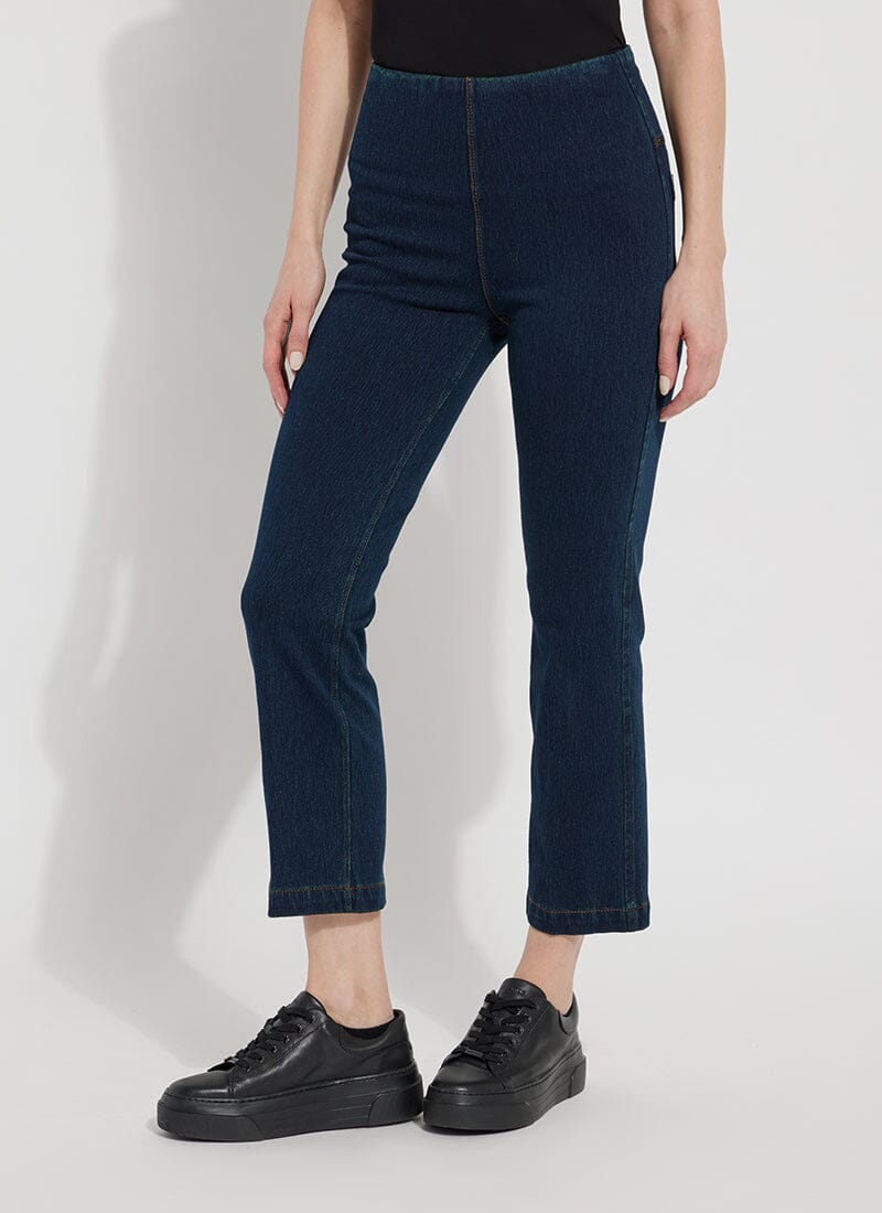 Lysse - Baby Bootcut Denim (27" Inseam): Indigo - Shorely Chic Boutique