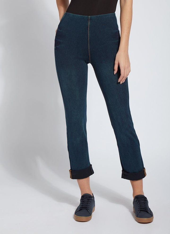 Lysse - Boyfriend Jean (26" Inseam cuffed 30" uncuffed): Indigo - Shorely Chic Boutique