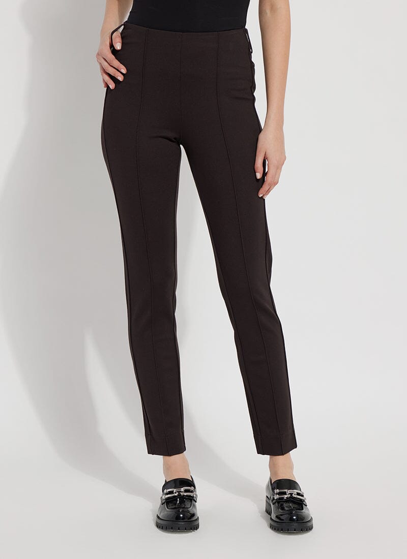 Lysse - Emma Ponte Trouser (31" Inseam): Double Espresso - Shorely Chic Boutique