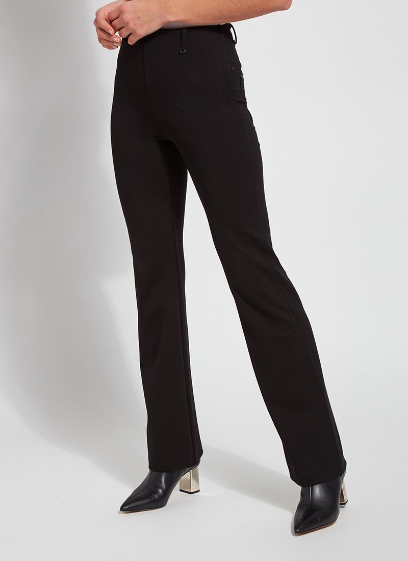 Lysse - Ponte Baby Bootcut (33" Inseam): Black - Shorely Chic Boutique