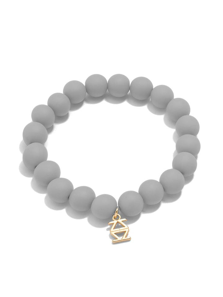 Zenzii - Diana Beaded Bracelet: Lt. Grey - Shorely Chic Boutique