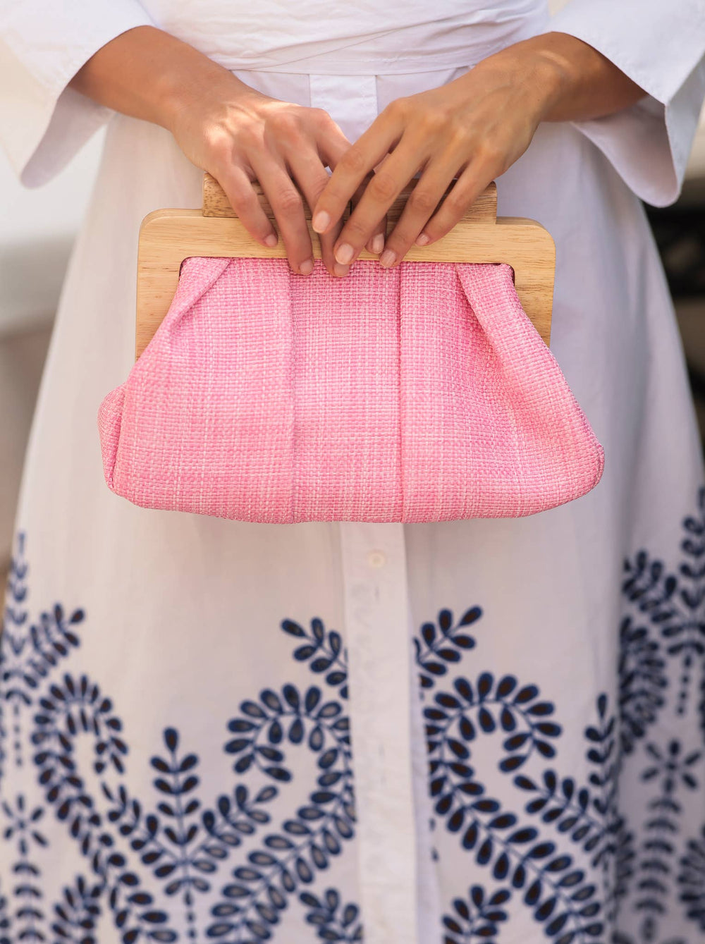 ALESSIA CLUTCH: Pink - Shorely Chic Boutique