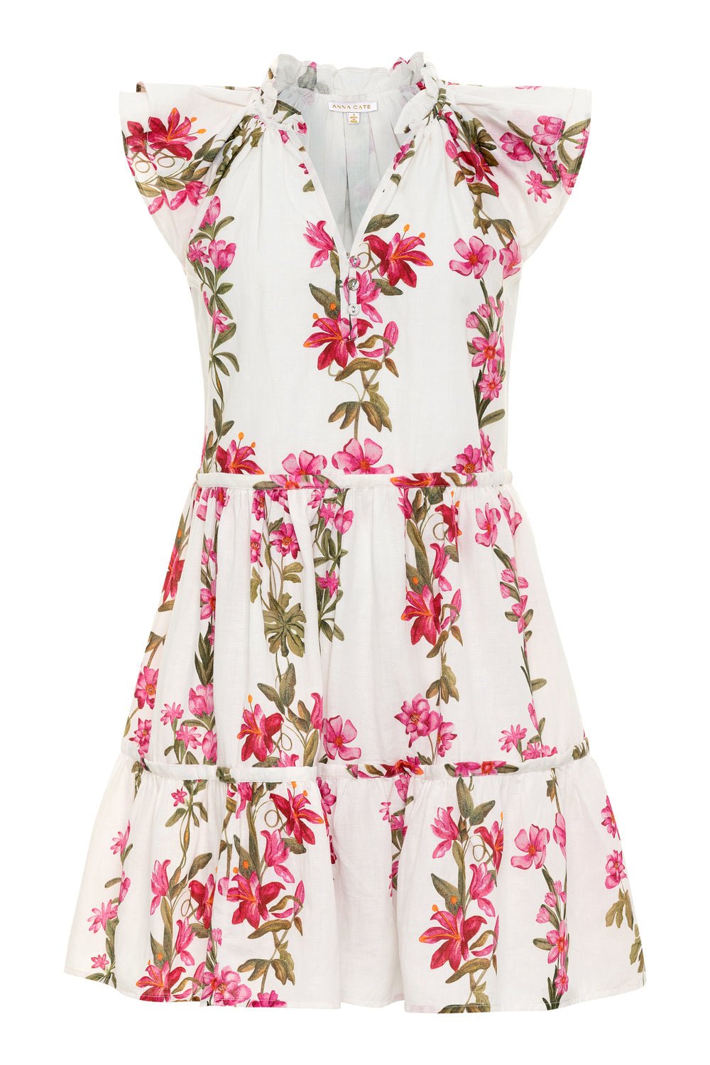 Anna Cate - Aimee Dress: Pink Floral - Shorely Chic Boutique