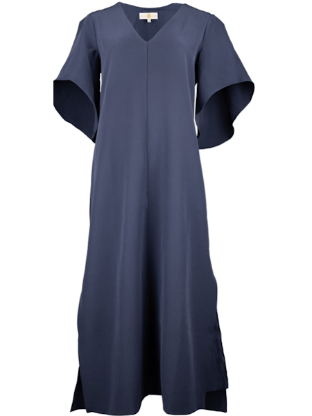Anna Cate - NEW Meredith Midi S/S Dress - Navy - Shorely Chic Boutique
