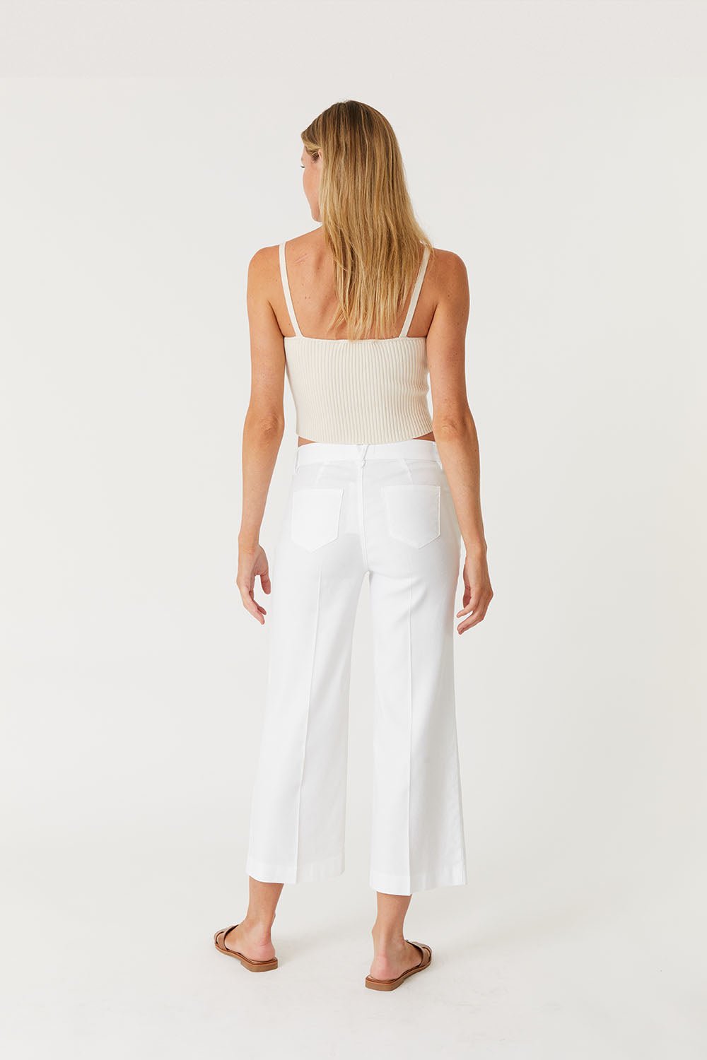 ANNABELLE CROP WIDE LEG - Shorely Chic Boutique
