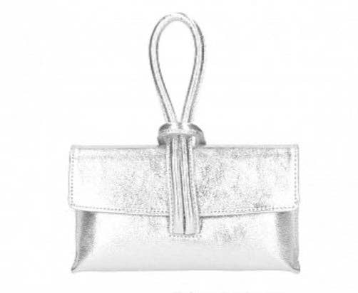 Anytime Bag: Metal / Leather / Clutch - Shorely Chic Boutique