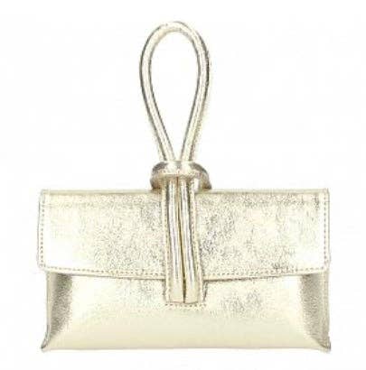 Anytime Bag: Metal / Leather / Clutch - Shorely Chic Boutique