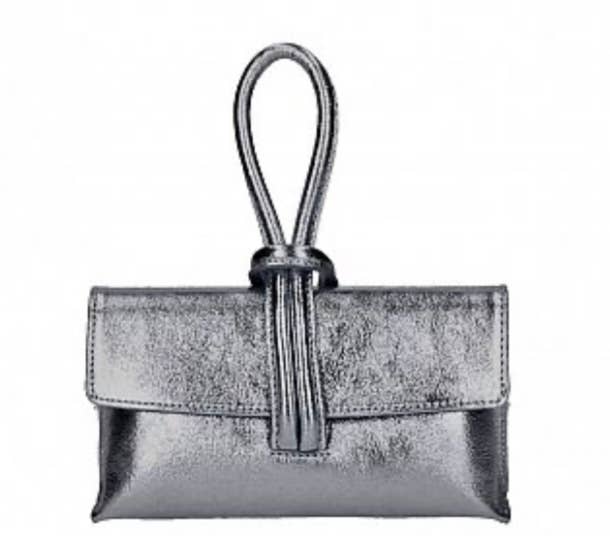 Anytime Bag: Metal / Leather / Clutch - Shorely Chic Boutique