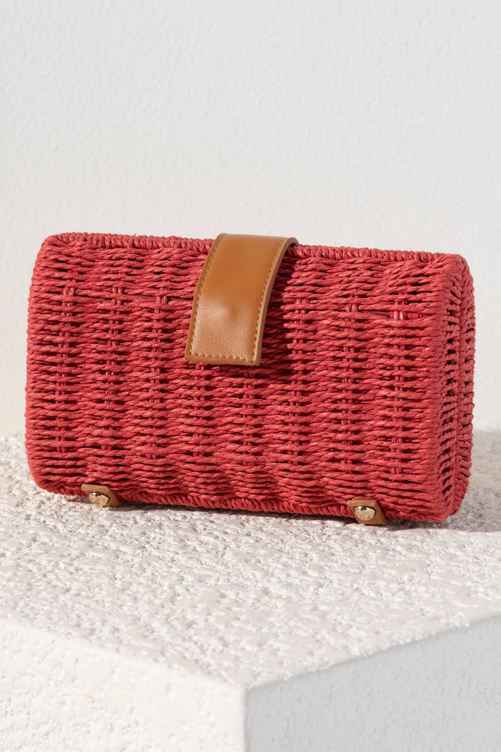 AUGUSTINE CLUTCH: Navy - Shorely Chic Boutique