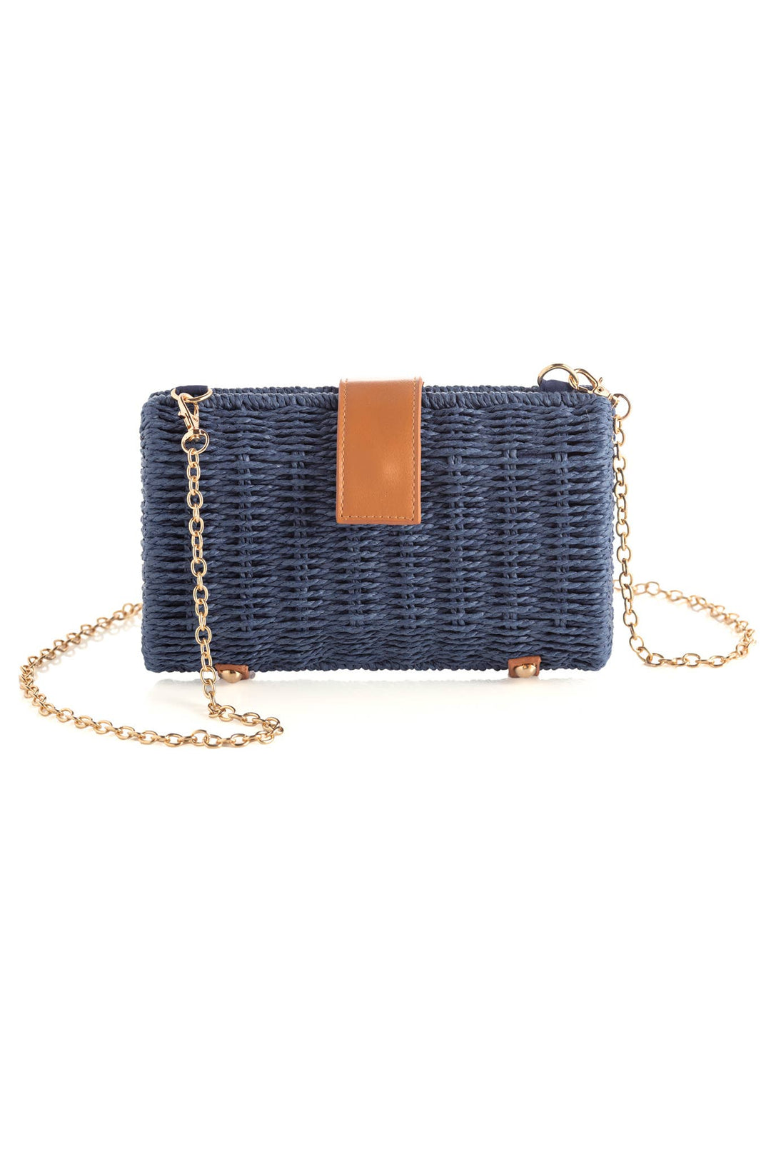 AUGUSTINE CLUTCH: Navy - Shorely Chic Boutique