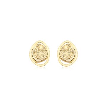 Ayla - Marjorie Stud Earrings: Gold - Shorely Chic Boutique