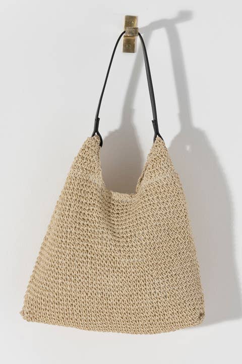 BLANCA TOTE, NATURAL - Shorely Chic Boutique