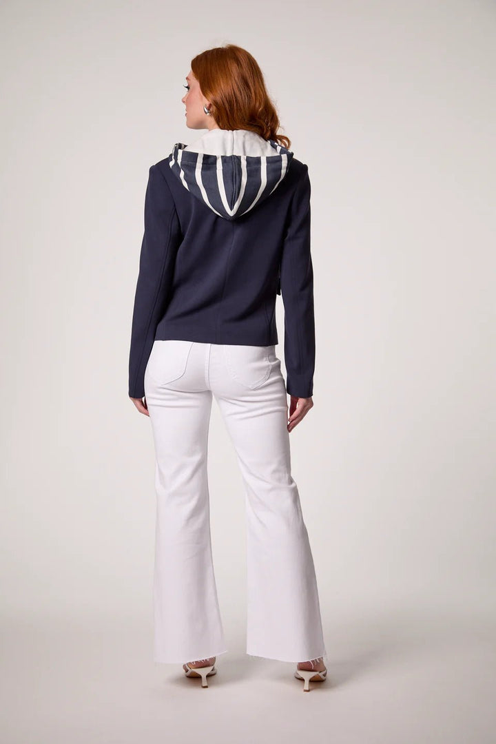 Blue Revival: Kasey Hooded Nautical Blazer - Navy - Shorely Chic Boutique
