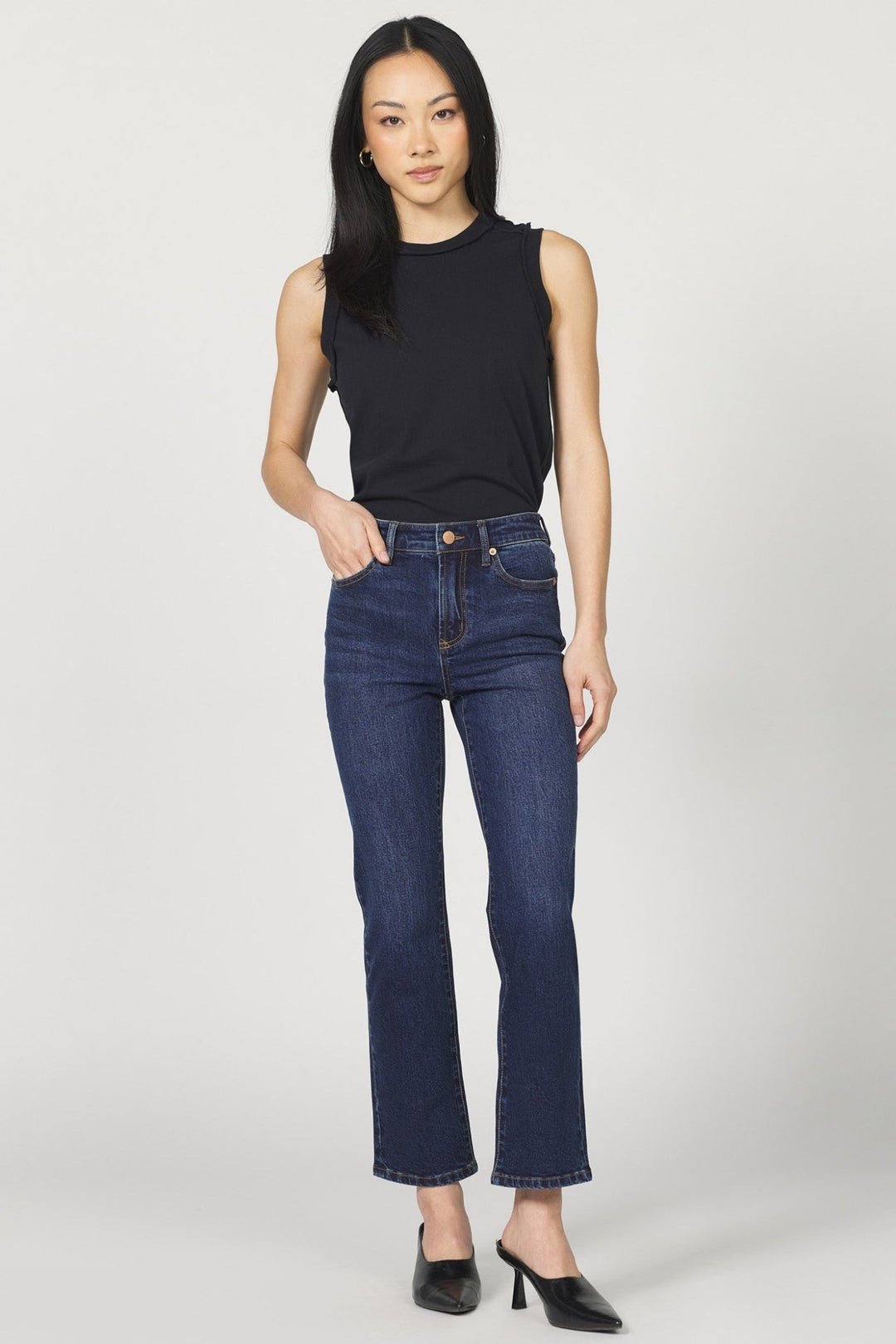 Dear John - Anika Straight Leg Jean: Moonlight - Shorely Chic Boutique