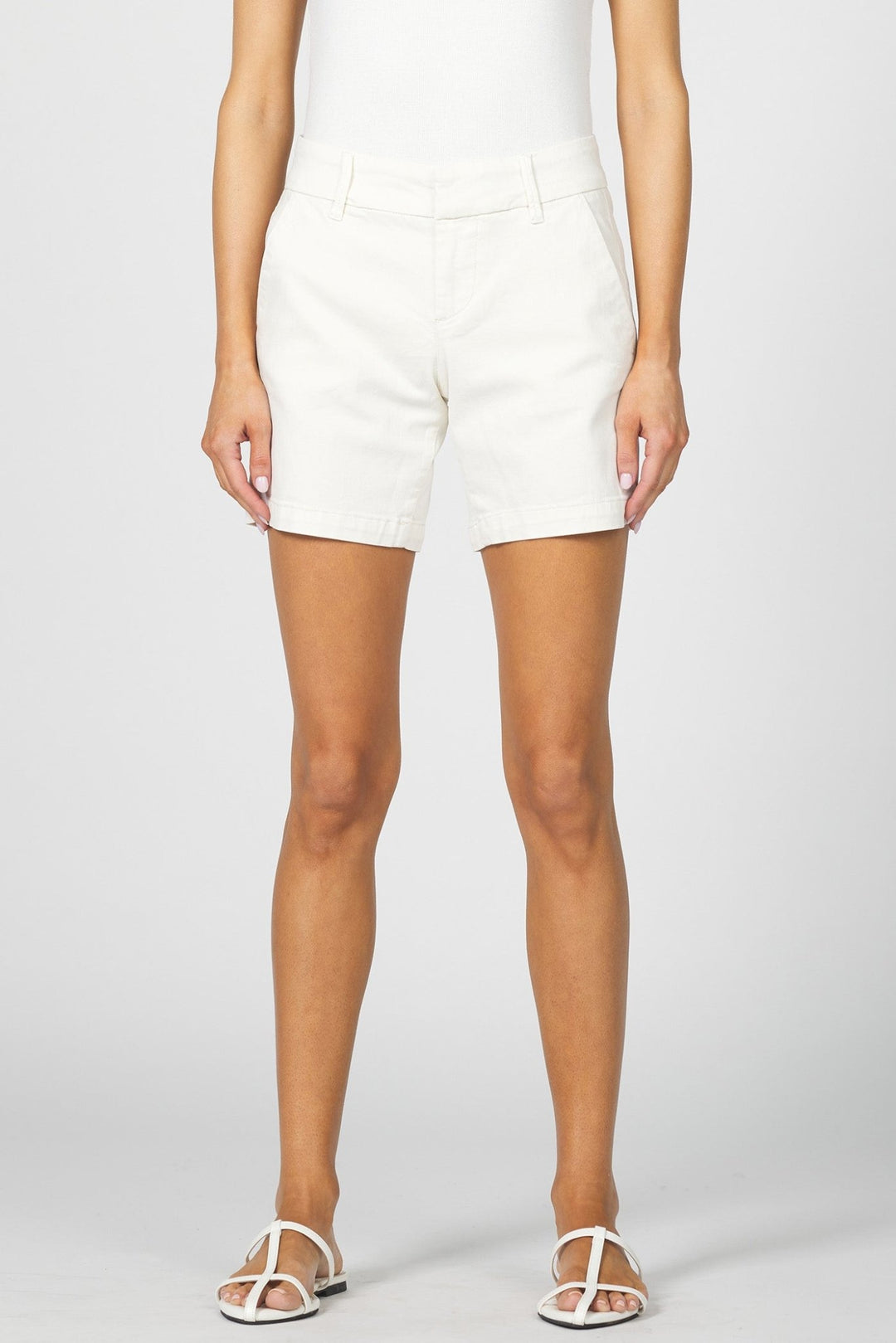 Dear John - South Hampton Short: Ivory - Shorely Chic Boutique
