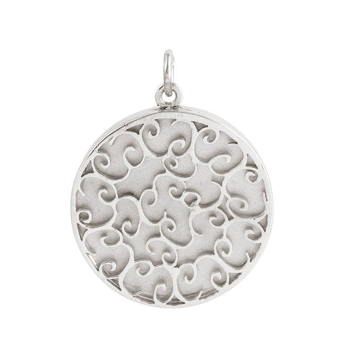 Denise Cox Designs - Sterling Silver Round Harmony Charm - Shorely Chic Boutique