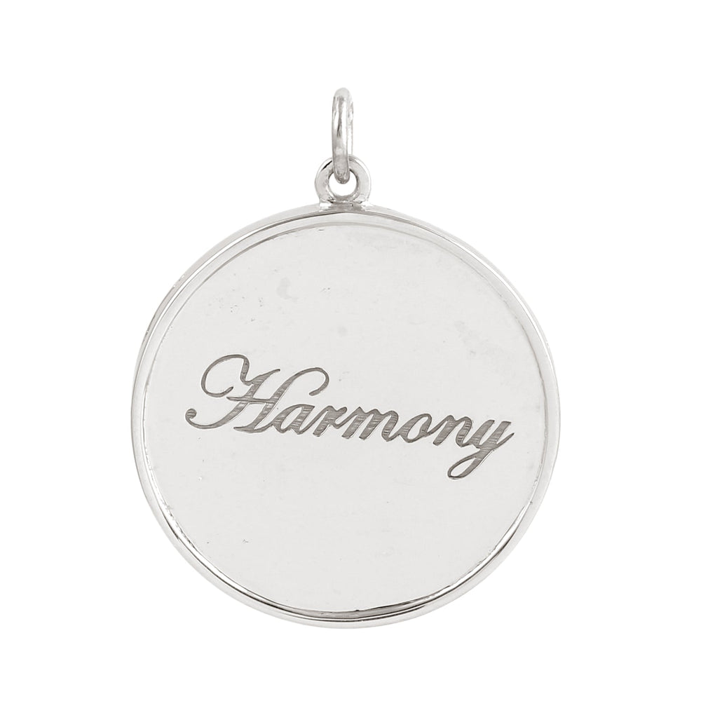 Denise Cox Designs - Sterling Silver Round Harmony Charm - Shorely Chic Boutique