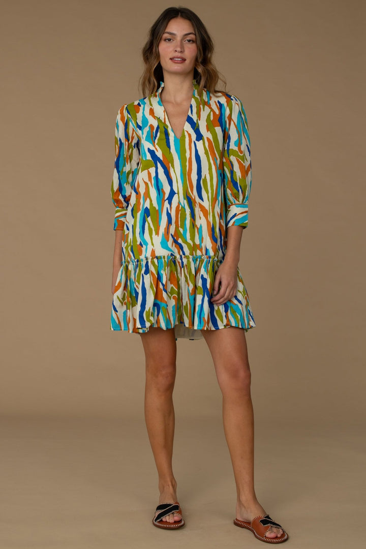 Elizabeth James - Chloe Dress: Wild Print - Shorely Chic Boutique