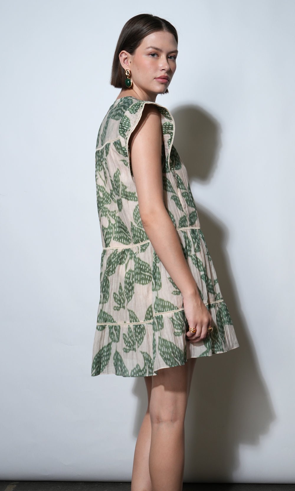 Greylin: Briar Tiered Embroidered Shift Mini Dress - Shorely Chic Boutique