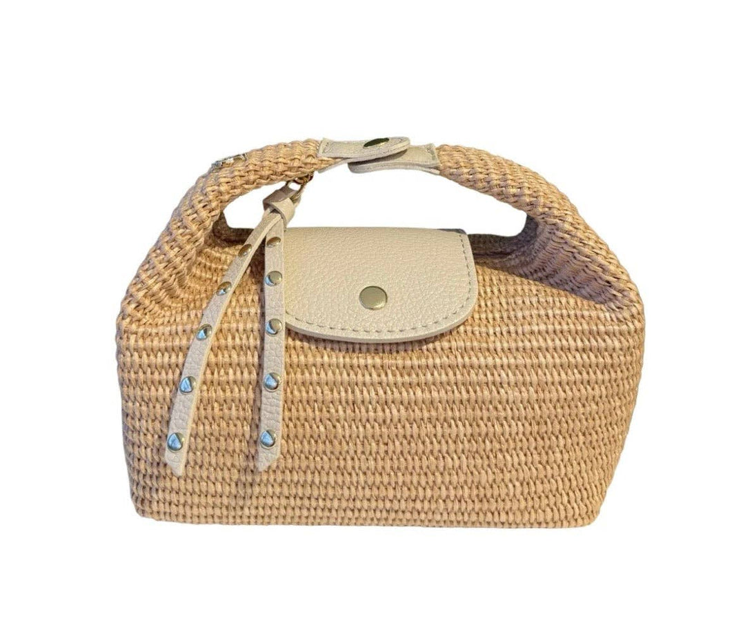 Harlin Raffia: Beige - Shorely Chic Boutique