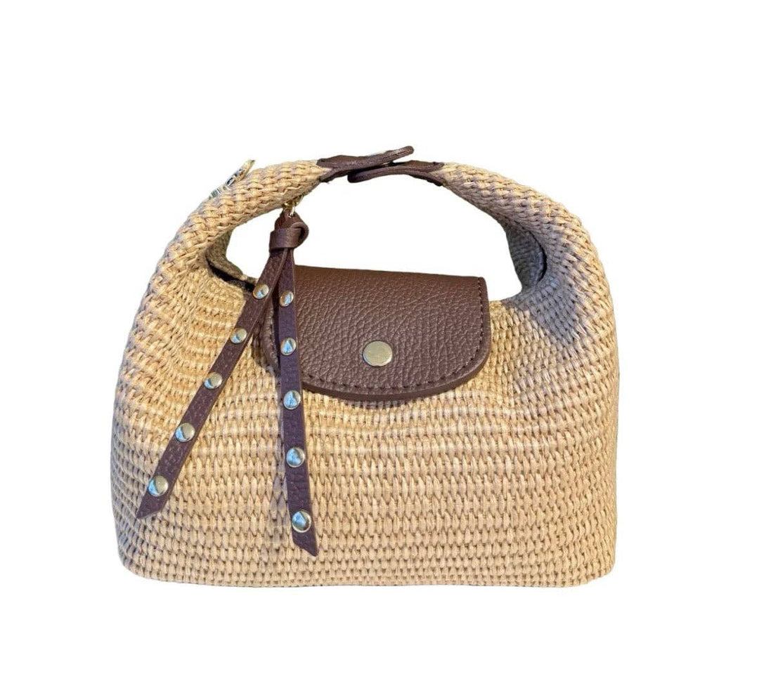 Harlin Raffia: Brown - Shorely Chic Boutique