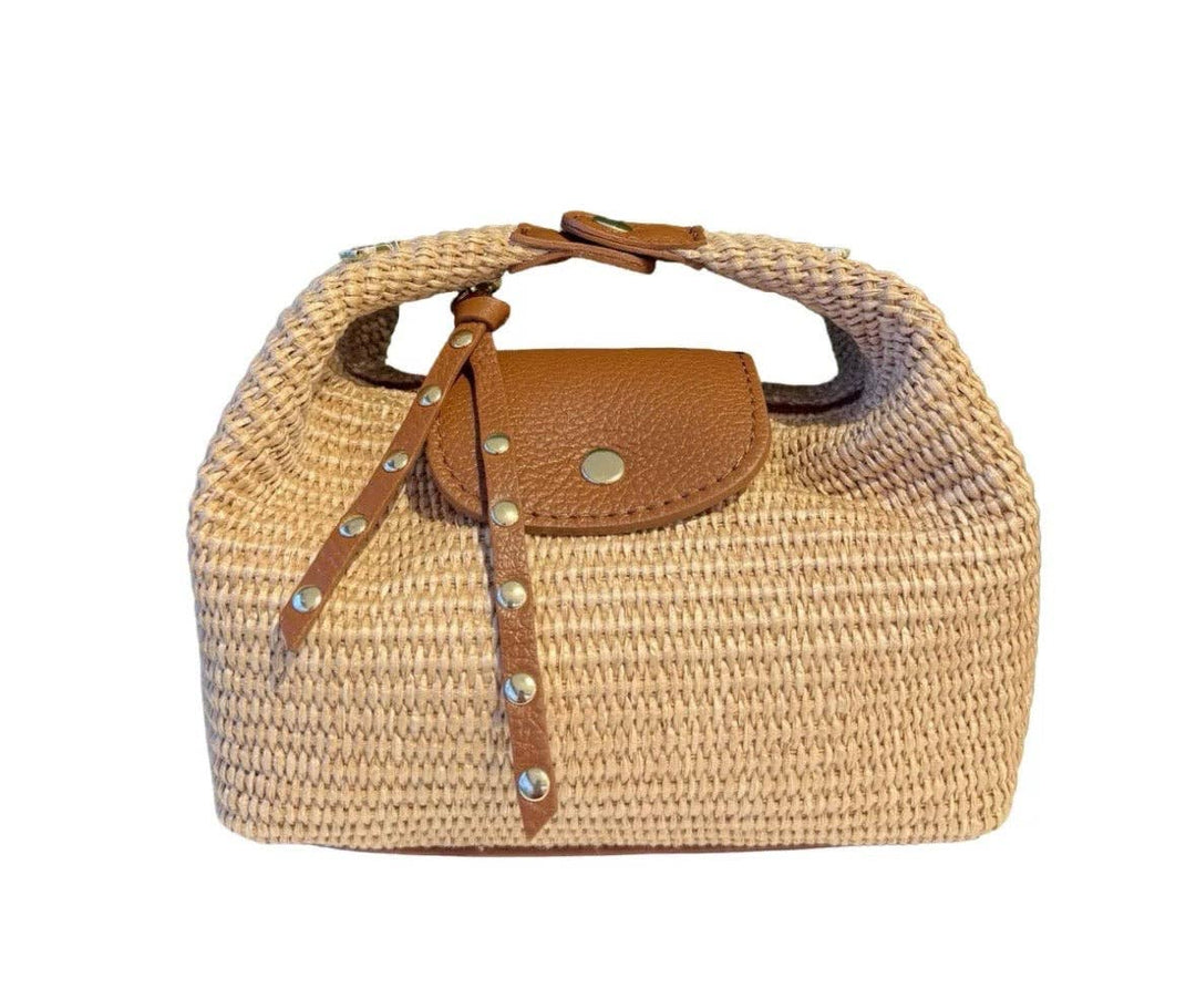Harlin Raffia: Brown - Shorely Chic Boutique