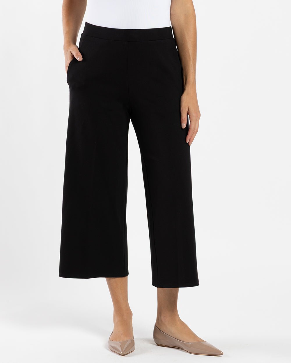 Jude Connally - Lolly Ponte Pant: Black - Shorely Chic Boutique