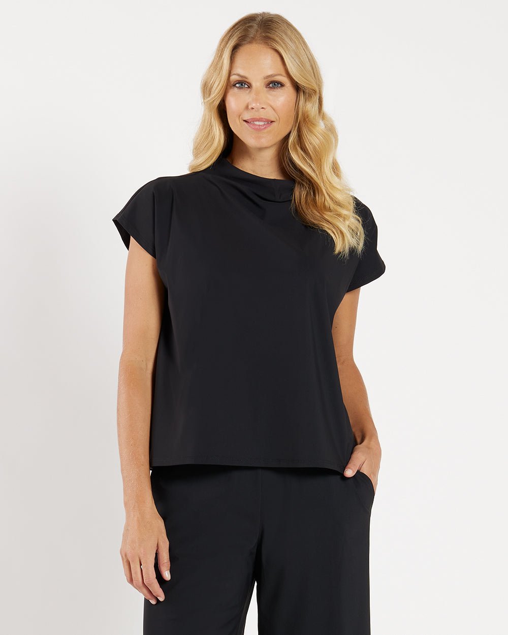 Jude Connally - Tillie Jude Cloth Top: Black - Shorely Chic Boutique