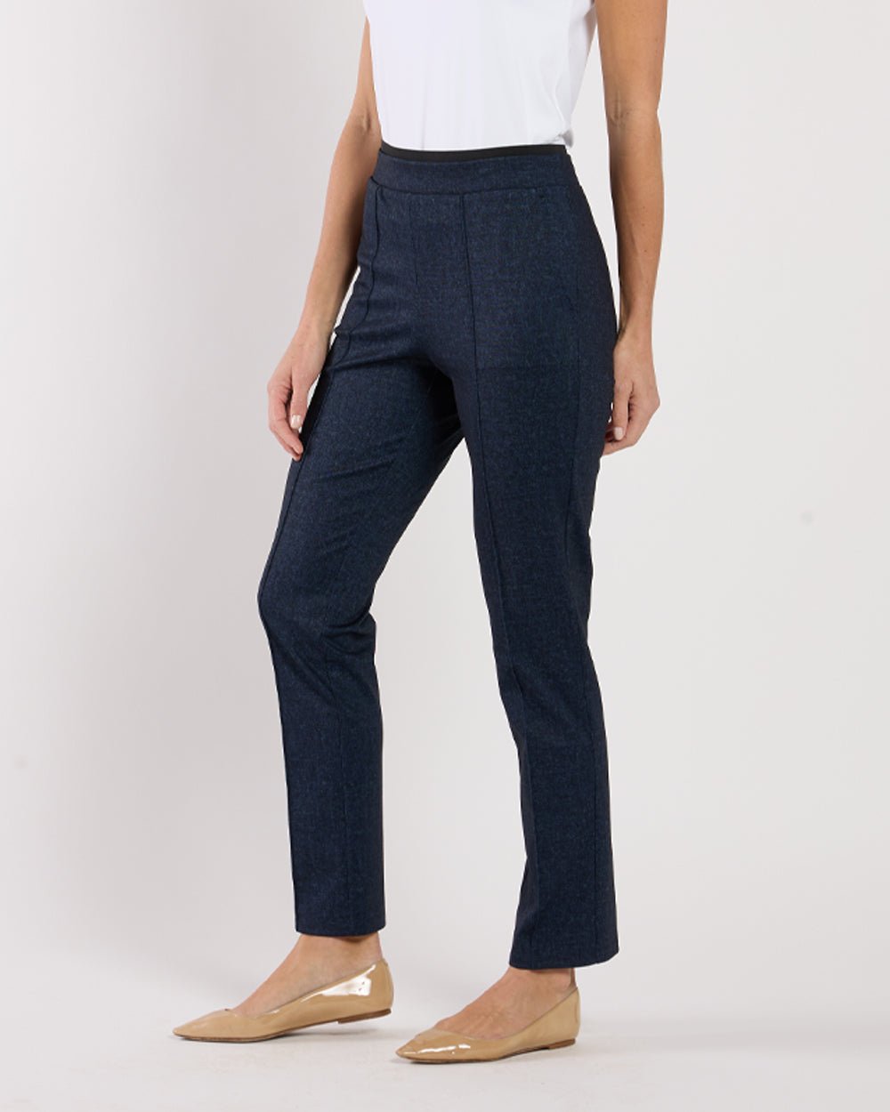 Jude Connally - Tobi Pant in Jude Denim: Navy - Shorely Chic Boutique