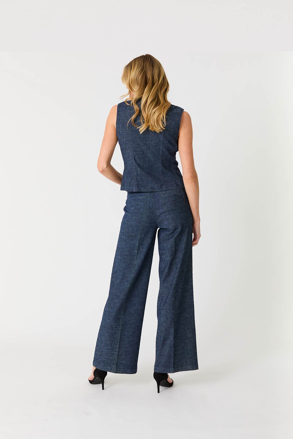 Level99 - Tallulah Pant: Indigo Night - Shorely Chic Boutique