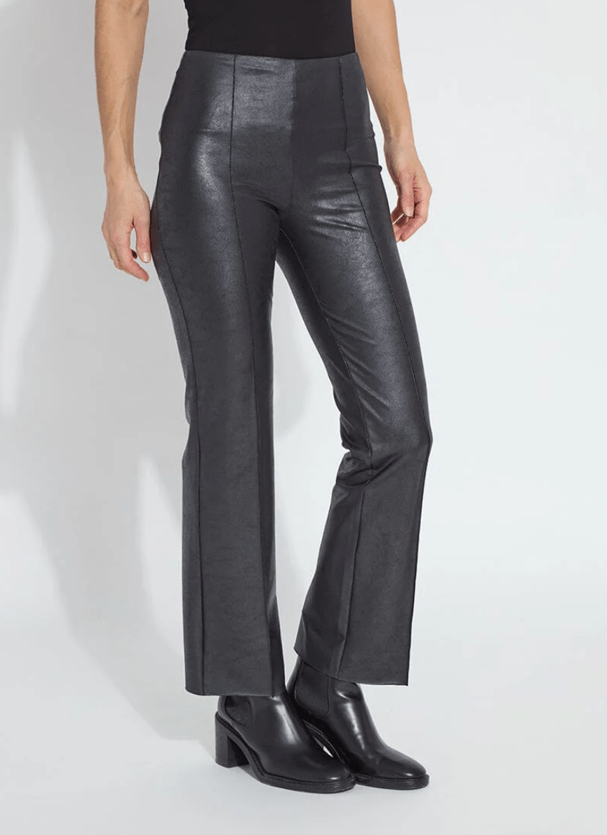 Lysse - Ankle Elysse Vegan Leather Pant: Black - Shorely Chic Boutique