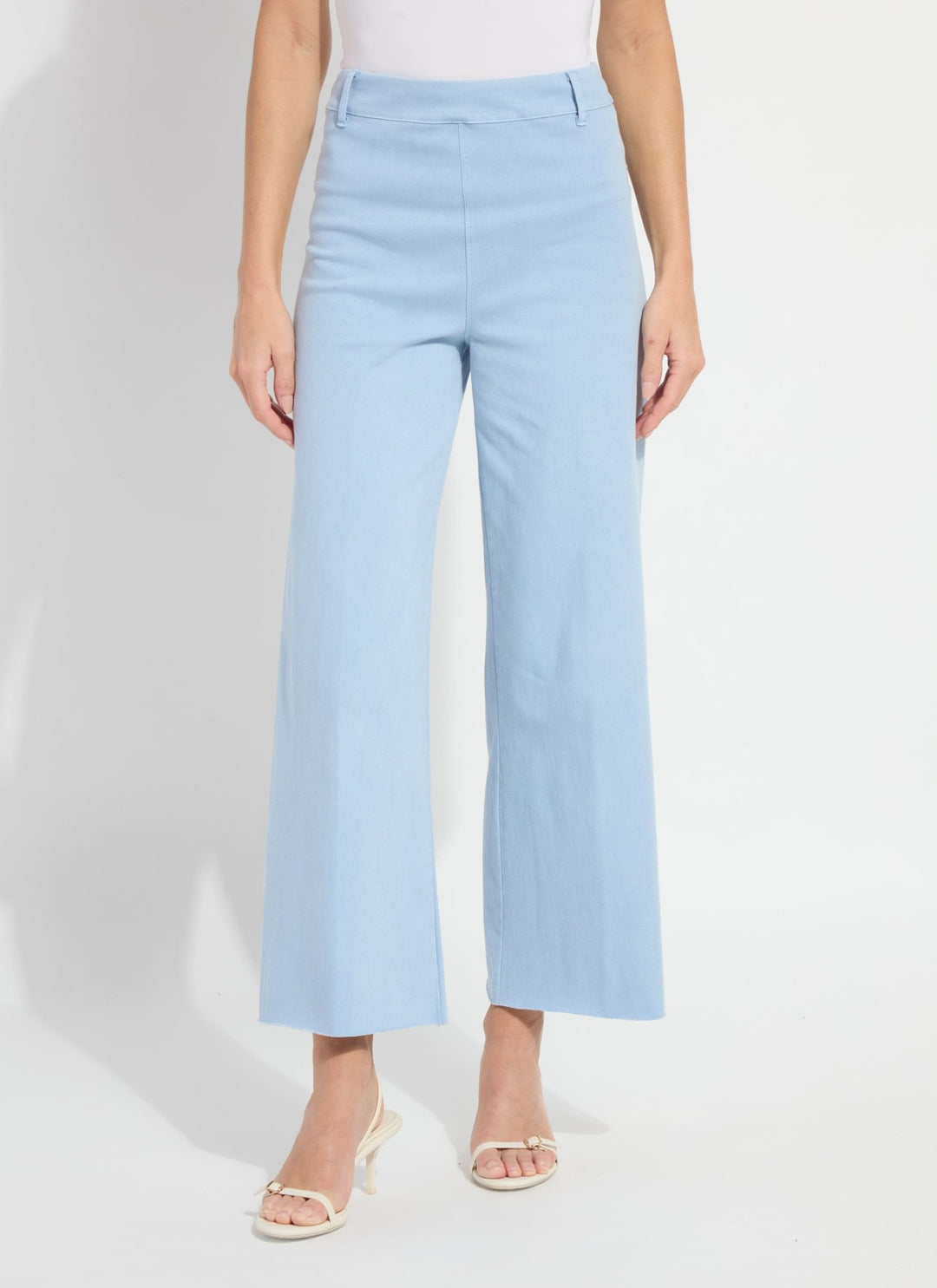 Lysse - Erin Hi Waist Wide Leg Denim (28" Inseam): Antique Wash - Shorely Chic Boutique