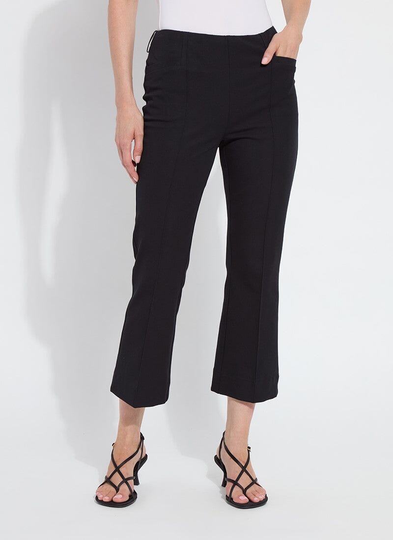 Lysse - New Cropped Amanda Bootcut (25" Inseam): Black - Shorely Chic Boutique