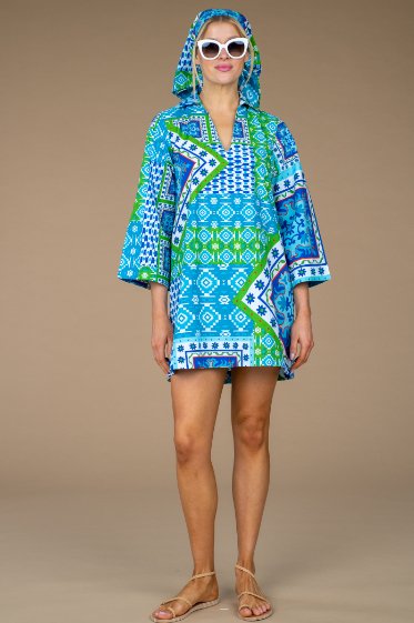 Olivia James - Taylor Dress: Santorini - Shorely Chic Boutique