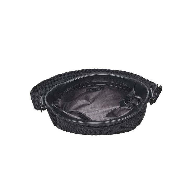 Sol & Solene: Kismet - Woven Neoprene Crossbody: Black - Shorely Chic Boutique