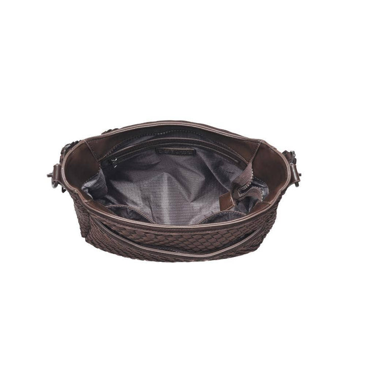 Sol & Solene: Kismet - Woven Neoprene Crossbody: Wine - Shorely Chic Boutique