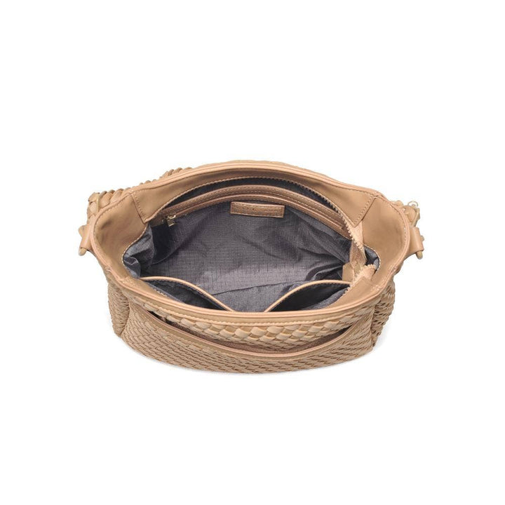 Sol & Solene: Kismet - Woven Neoprene Crossbody: Wine - Shorely Chic Boutique