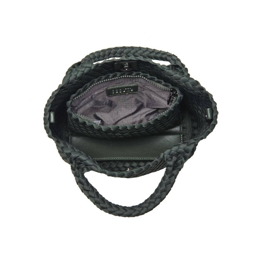 Sol & Solene: Sky's The Limit - Woven Neoprene Small Crossbody: Olive - Shorely Chic Boutique