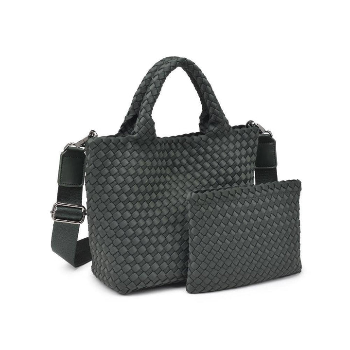 Sol & Solene: Sky's The Limit - Woven Neoprene Small Crossbody: Olive - Shorely Chic Boutique